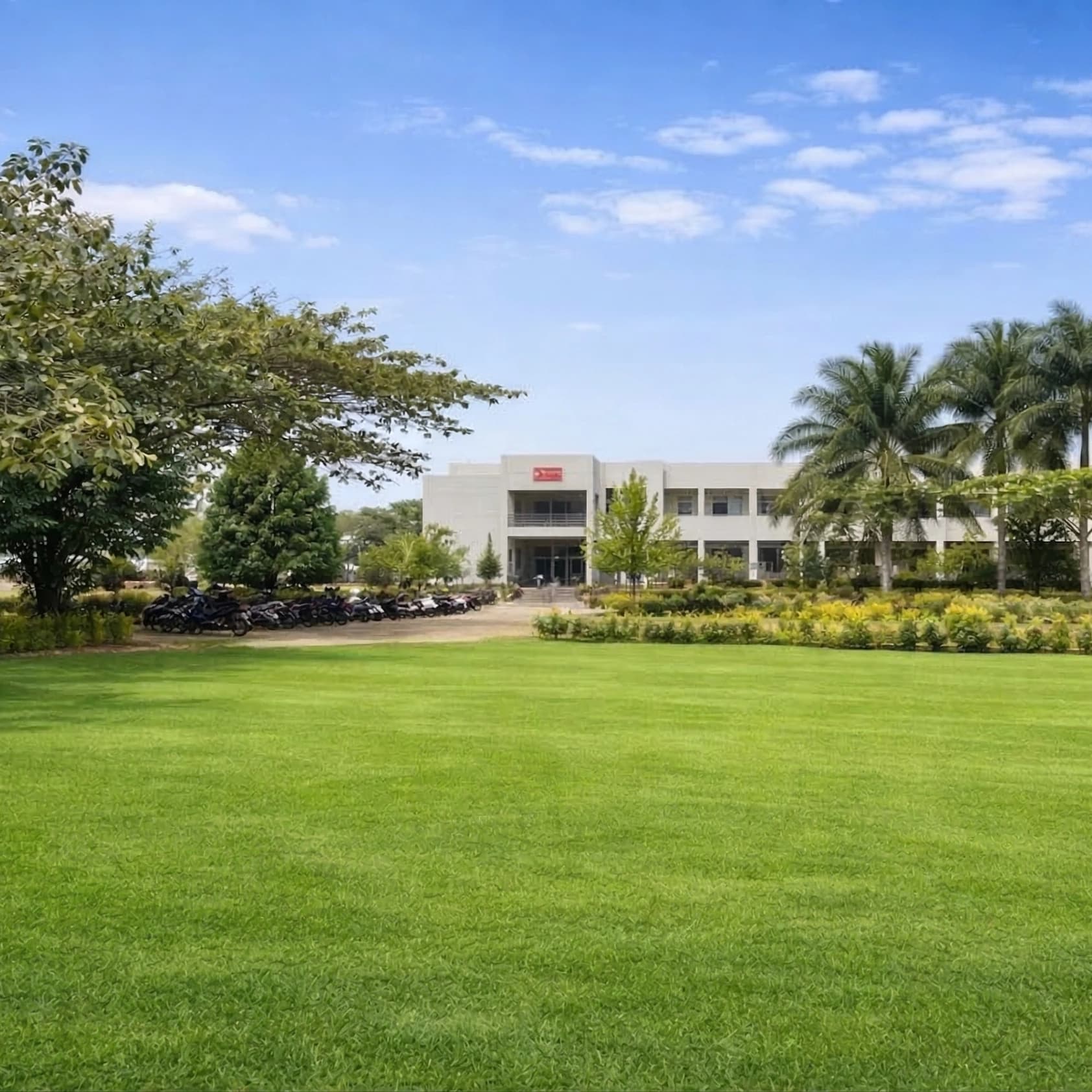 Day school building at Shree Gurukul Vidyapeeth
