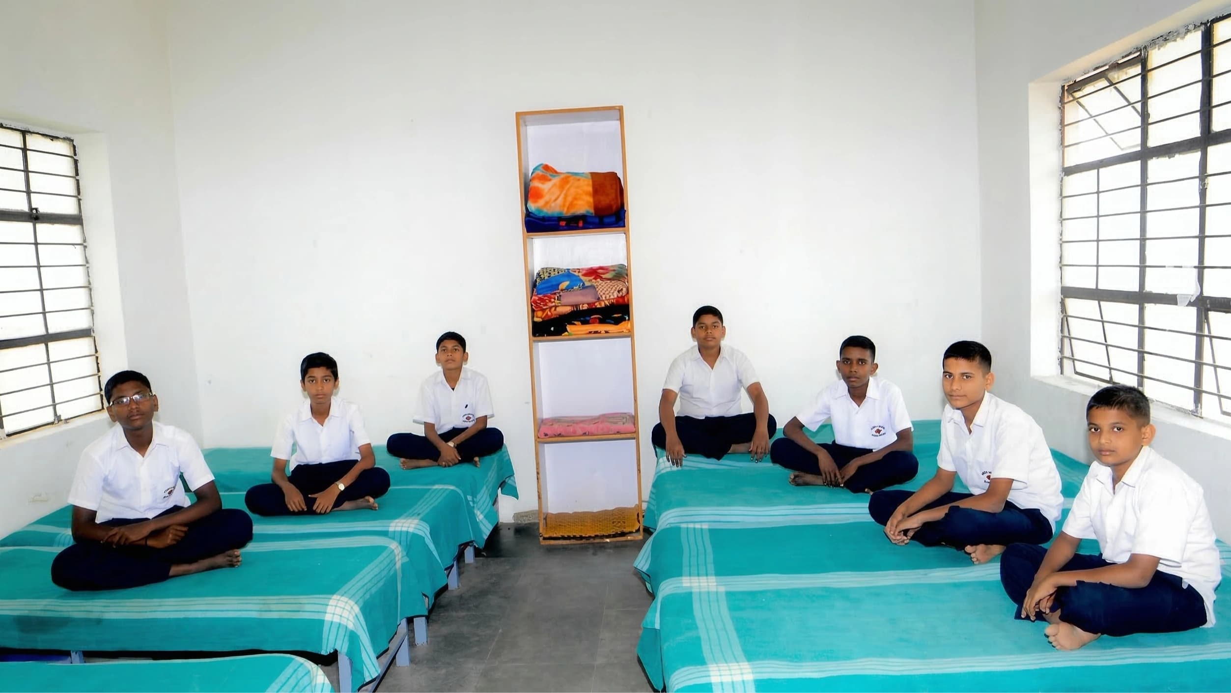 Residential hostel room at Shree Gurukul Vidyapeeth